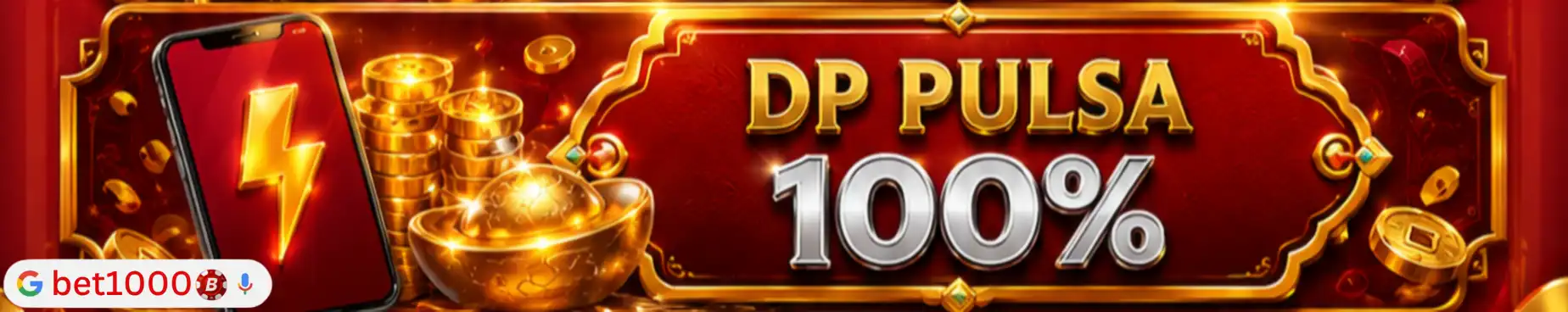 PROMO DEPOSIT PULSA 100% TANPA POTONGAN